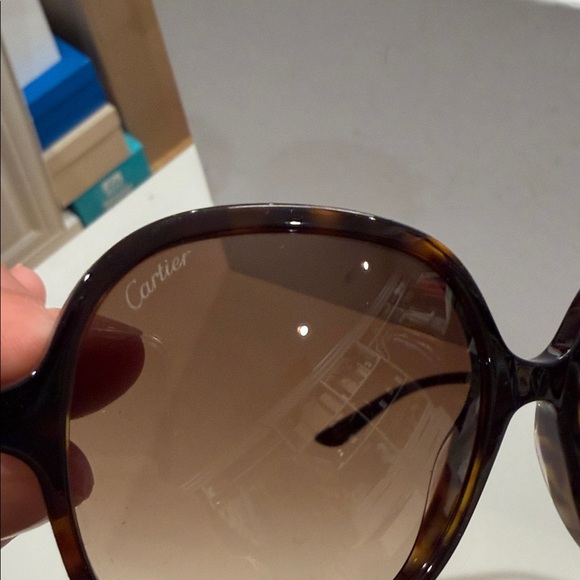 Cartier Classic Brown Sunglasses - Picture 5 of 15